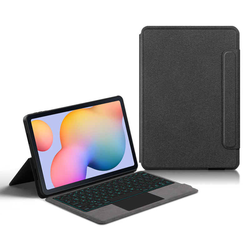 For Samsung Galaxy Tab S6 Lite Leather Tablet Stand Case with Backlight Bluetooth Keyboard For Samsung Galaxy Tab S6 Lite Leather Tablet Stand Case with Backlight Bluetooth Keyboard